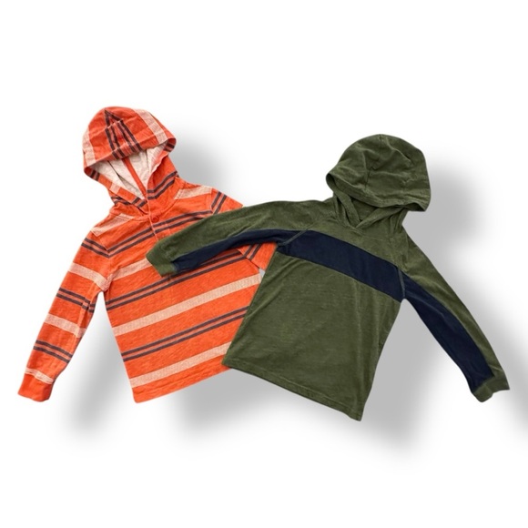 OshKosh B’gosh | Long Sleeve Hooded Tees (4T) - Picture 1 of 9